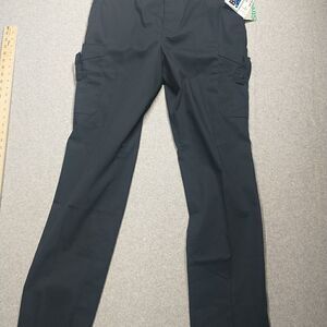 Blauer Womens Cargo Uniform Pants 8815WX Navy Size 18 Unhemmed NWT.